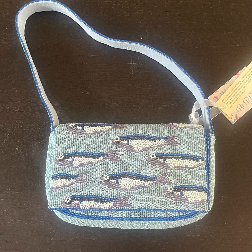 Viral TJMaxx Beaded Fish Shoulder Bag